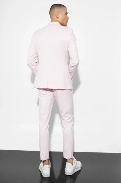 boohooMAN Skinny Single Breasted Linen Suit Jacket | UK| Suits & Tailoring