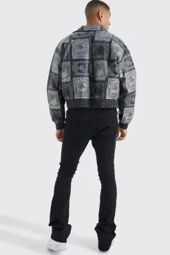 boohooMAN Skinny Stacked Distressed Ripped Jeans | UK| Trousers|Jeans