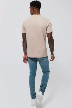 boohooMAN Skinny Stacked Stretch Distressed Jeans | UK| Jeans