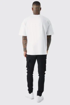 boohooMAN Skinny Stretch Carpenter Cargo Jean | UK| Trousers|Jeans