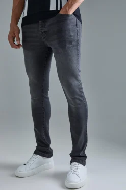 boohooMAN Skinny Stretch Flare Jeans In | UK| Trousers|Jeans