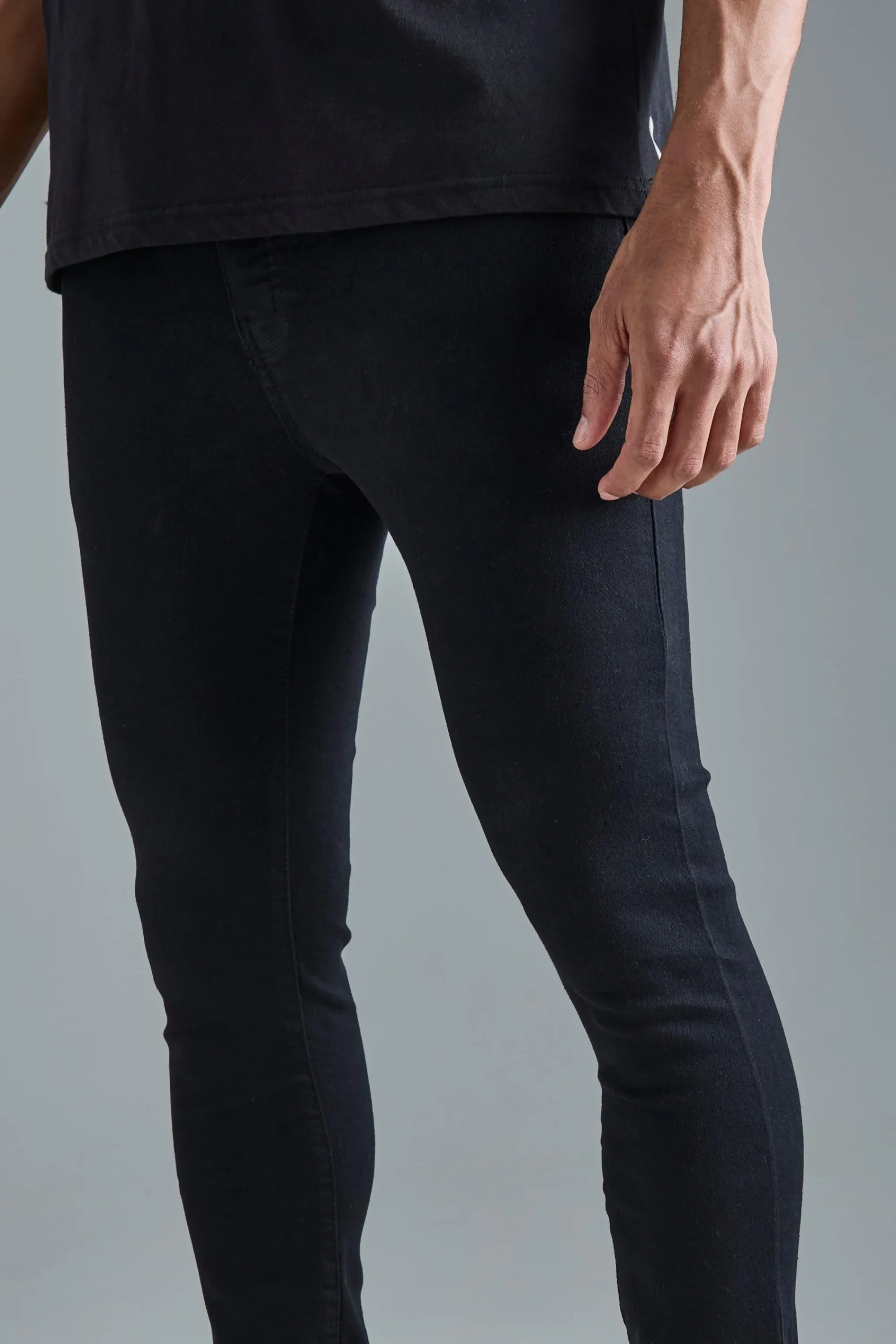 boohooMAN Skinny Stretch Flare Jeans In | UK| Trousers|Jeans