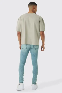 boohooMAN Skinny Stretch Jeans | UK| Trousers|Jeans