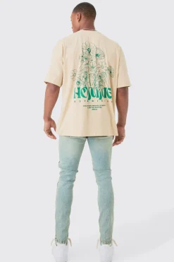 boohooMAN Skinny Stretch Ripped Carpenter Jeans In | UK| Trousers|Jeans