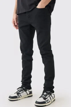 boohooMAN Skinny Stretch Stacked Jean | UK| Trousers|Jeans