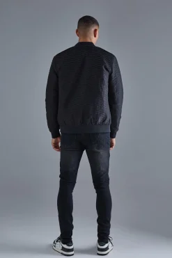 boohooMAN Skinny Stretch Pu Biker Rip & Repair Jeans | UK| Trousers|Jeans