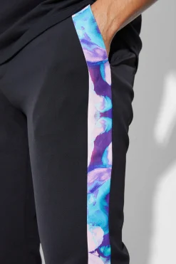 boohooMAN Skinny Tailored Trousers With Blurred Side Tape | UK| Trousers