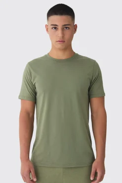Slim Basic Crew Neck T-shirt | UK^boohooMAN Outlet