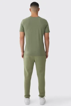 Slim Basic Crew Neck T-shirt | UK^boohooMAN Outlet