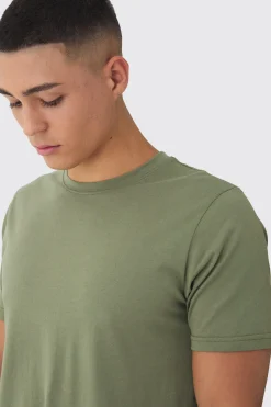 Slim Basic Crew Neck T-shirt | UK^boohooMAN Outlet