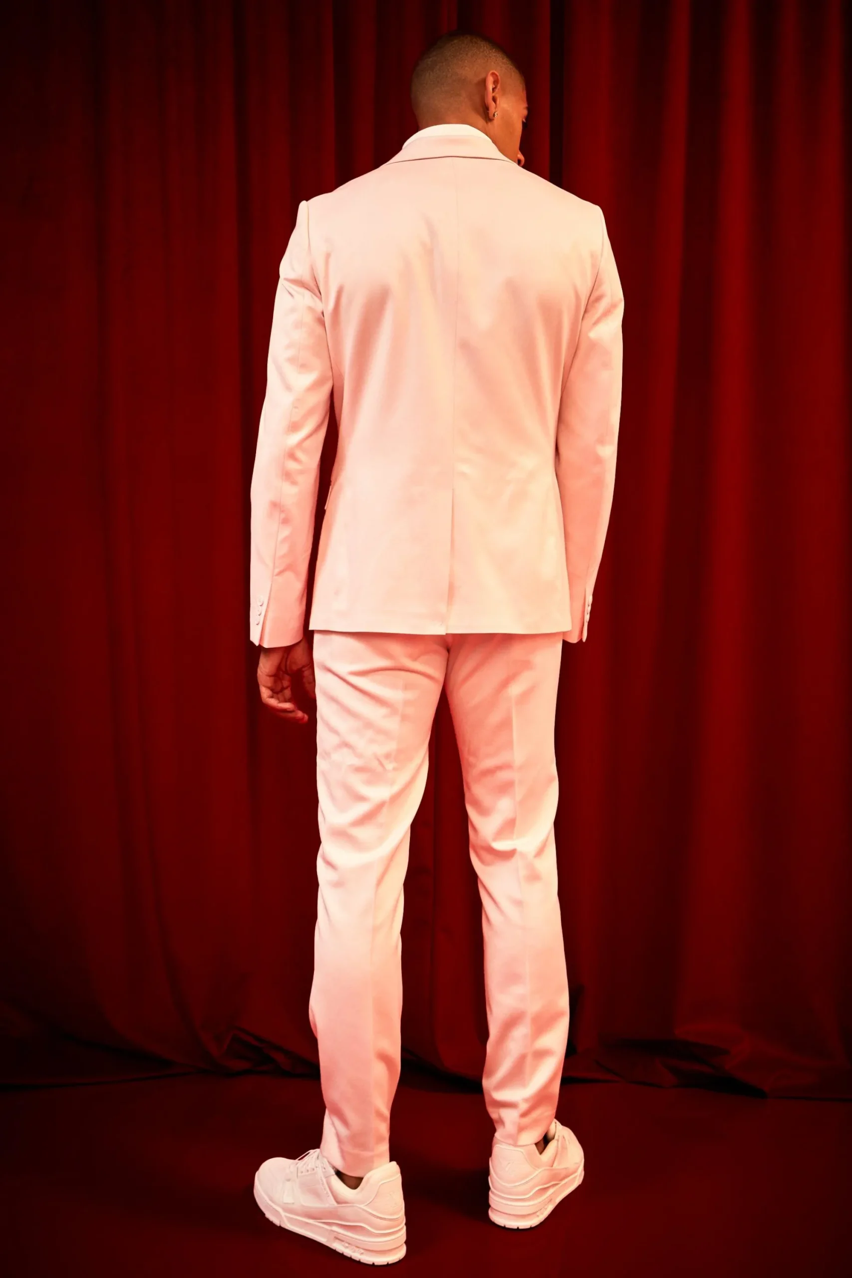 boohooMAN Slim Double Breasted Satin Suit Jacket | UK| Suits & Tailoring