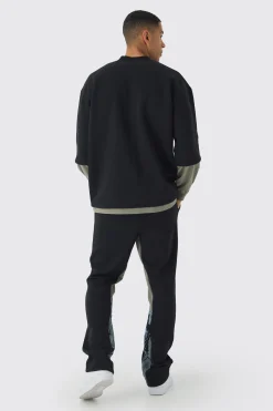 boohooMAN Slim Fit Camo Gusset Joggers | UK| Trousers|Joggers