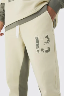 boohooMAN Slim Fit Camo Gusset Joggers | UK| Trousers|Joggers