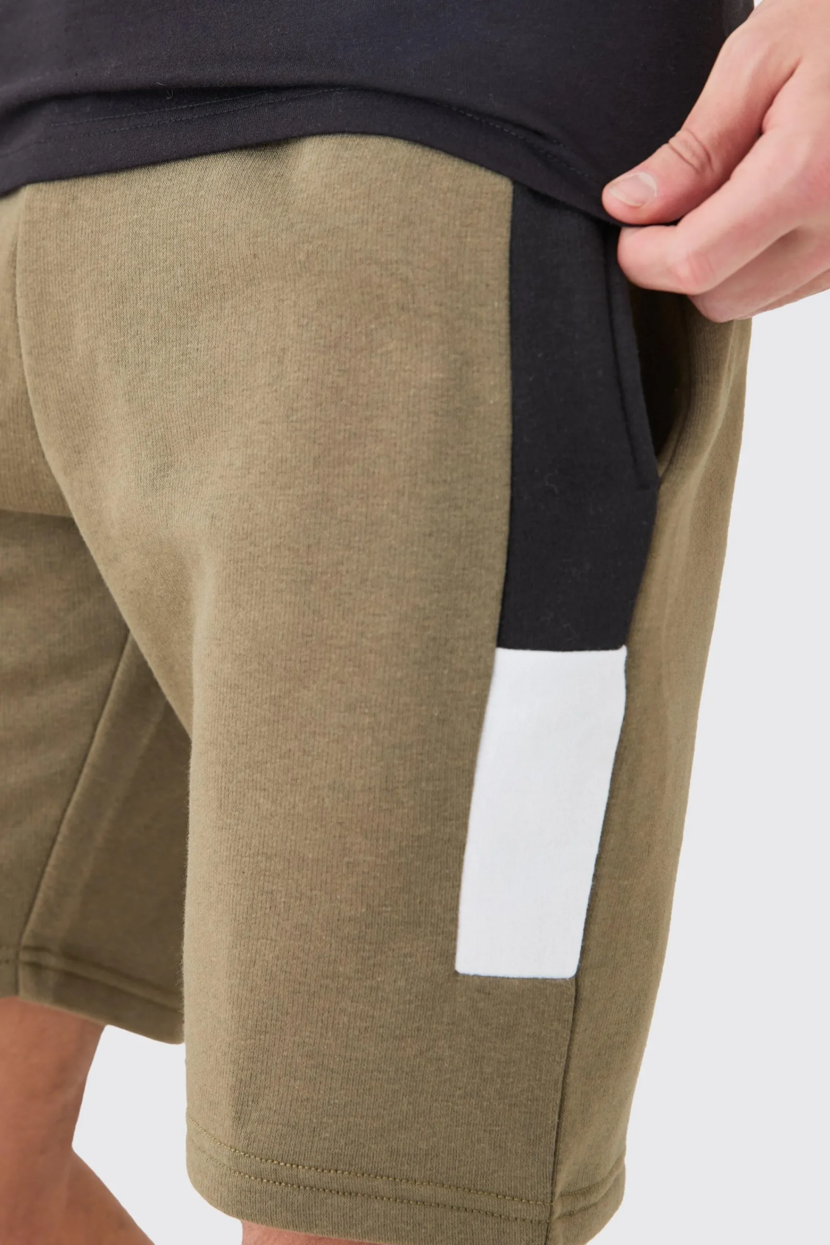 boohooMAN Slim Fit Colour Block Shorts | UK| Shorts