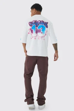 boohooMAN Slim Fit Flared Stacked 3D Pocket Jogger | UK| Trousers|Joggers