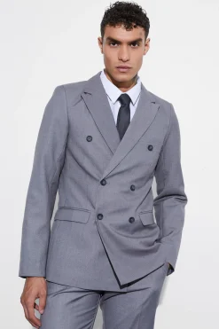 boohooMAN SLIM FIT GREY SUIT | UK| Suits & Tailoring