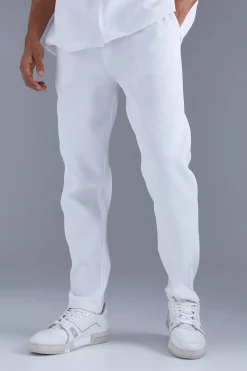 boohooMAN Slim Fit Pleated Trousers | UK| Trousers|Sets & Co-Ords