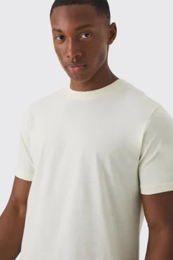 Slim Fit Washed Rose Line Drawing Back Print T-shirt | UK^boohooMAN Clearance