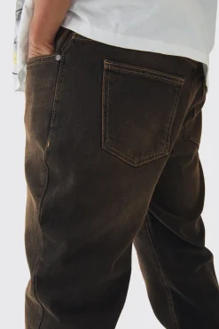 boohooMAN Slim Fit Washed Tinted Jeans | UK| Trousers|Jeans