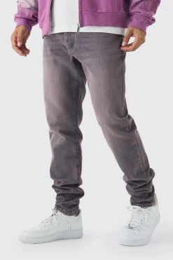 boohooMAN Slim Fit Washed Tinted Jeans | UK| Trousers|Jeans