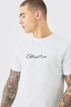 Slim High Build Ottoman Rib T-Shirt | UK^boohooMAN Discount