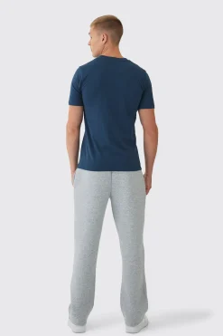 Slim Homme Script Colour Block T-shirt | UK^boohooMAN Best