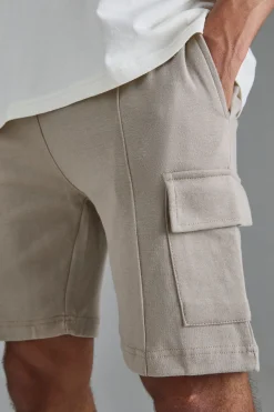 boohooMAN Slim Interlock Cargo Short | UK| Shorts