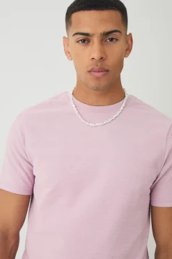 boohooMAN Slim Jacquard Stripe T-shirt & Short Set | UK| Sets & Co-Ords|Tracksuits