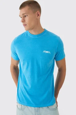 Slim Man Print T-Shirt | UK^boohooMAN New