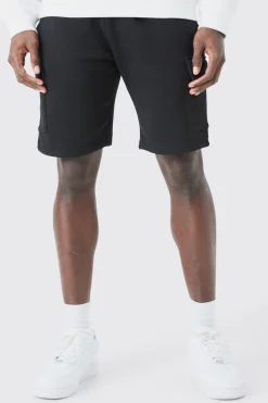 boohooMAN Slim Mid Cargo Jersey Short | UK| Shorts