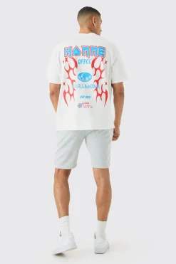 boohooMAN Slim Mid Length Jersey Short | UK| Shorts