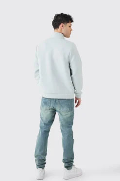 boohooMAN Slim Rigid All Over Rip Jean In | UK| Trousers|Jeans