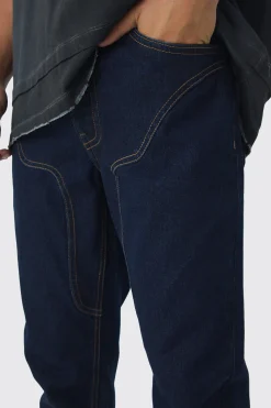 boohooMAN Slim Rigid Carpenter Denim Jeans | UK| Trousers|Jeans