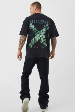 boohooMAN Slim Rigid Flare Jean | UK| Trousers|Jeans