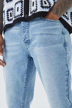 boohooMAN Slim Rigid Flare Jean | UK| Trousers|Jeans