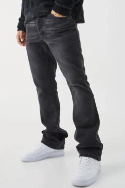 boohooMAN Slim Rigid Flare Jean | UK| Trousers|Jeans