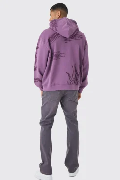 boohooMAN Slim Rigid Flare Pintuck Denim Jeans | UK| Trousers|Jeans