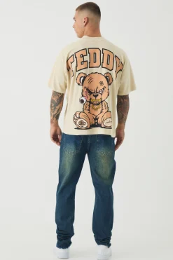 boohooMAN Slim Rigid Paint Splat Ripped Jeans | UK| Trousers|Jeans