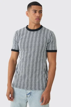 Slim Ringer T-shirt | UK^boohooMAN New