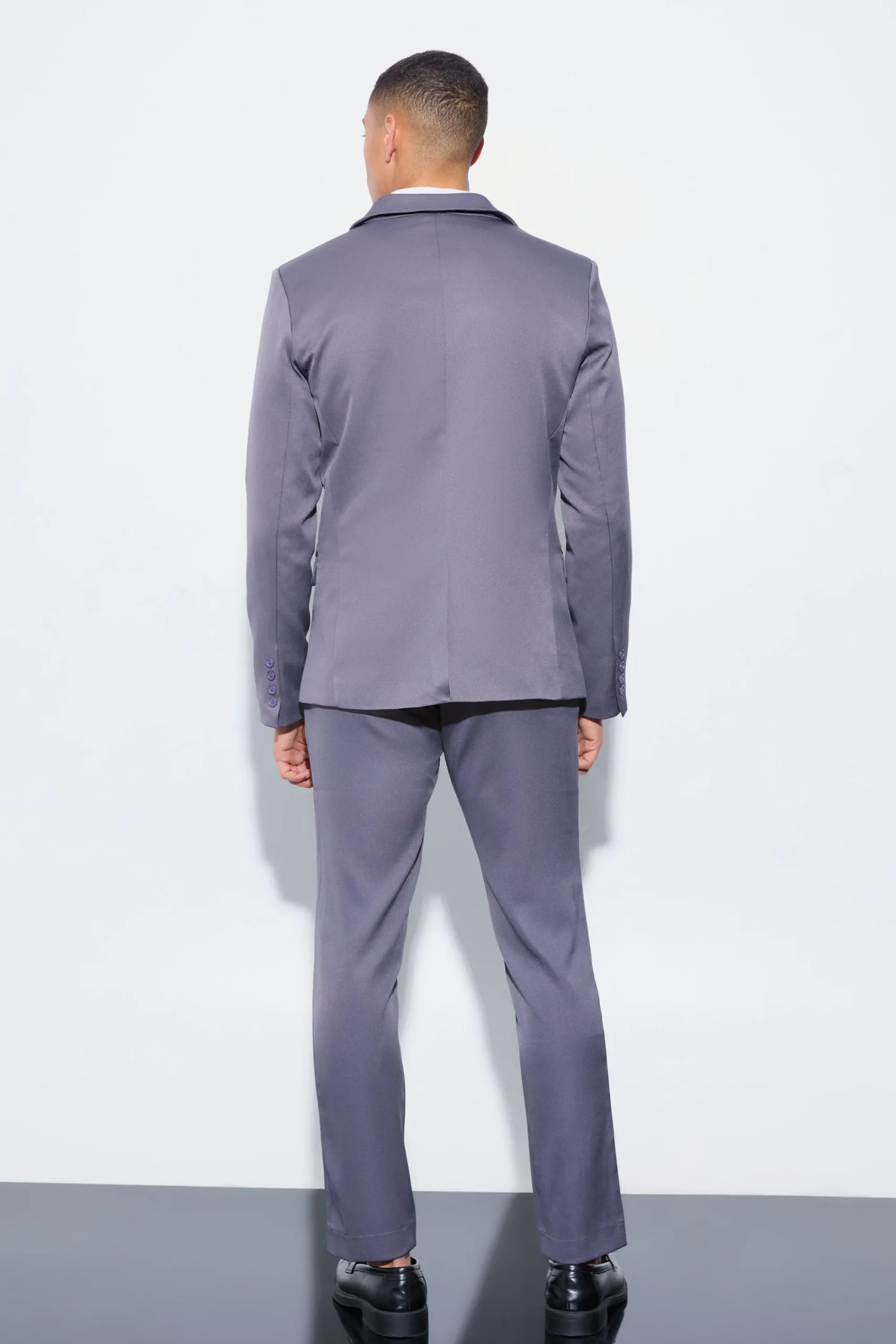 boohooMAN Slim Satin Suit | UK| Suits & Tailoring
