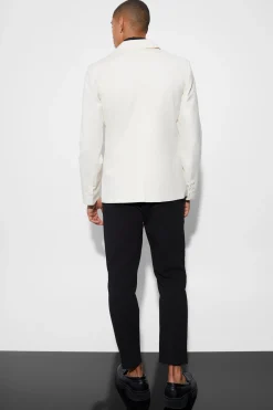 boohooMAN Slim Single Breasted Buckle Blazer | UK| Suits & Tailoring