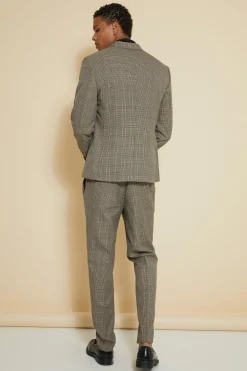 boohooMAN Slim Single Breasted Check Suit Jacket | UK| Suits & Tailoring