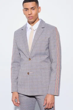 boohooMAN Slim Single Breasted Check Suit | UK| Suits & Tailoring