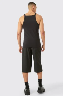 Slim Straight Neck Vest | UK^boohooMAN Discount