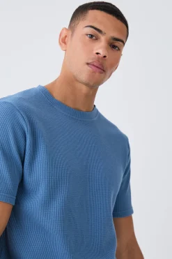 boohooMAN Slim Waffle T-shirt & Cargo Short Set | UK| Shorts|Sets & Co-Ords