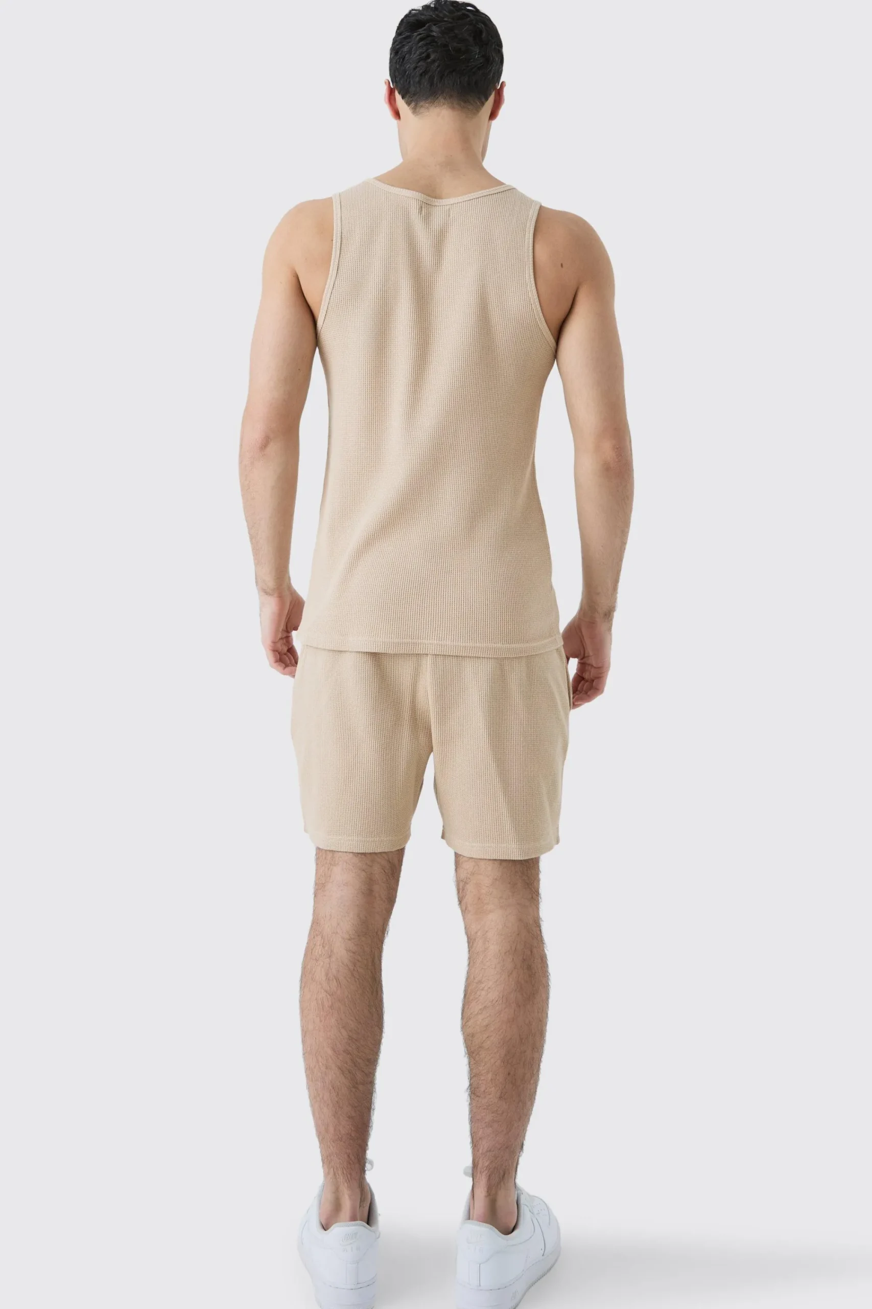 Slim Waffle Vest | UK^boohooMAN Hot