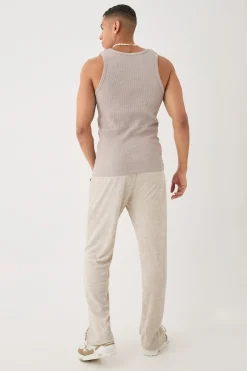 Slim Waffle Vest | UK^boohooMAN Discount