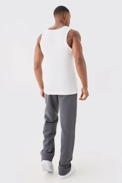 Slim Waffle Vest | UK^boohooMAN Sale