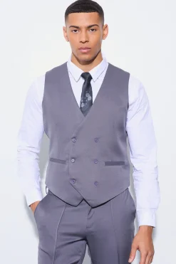 boohooMAN Slim Waistcoat | UK| Suits & Tailoring