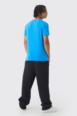 Slim Washed Floral Print T-Shirt | UK^boohooMAN Clearance